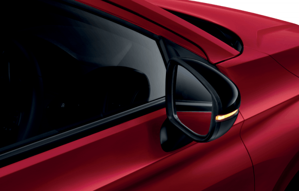 POWER RETRACTABLE DOOR MIRRORS WITH TURNING LIGHTS