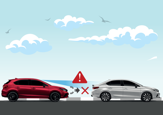 COLLISION MITIGATION BRAKING SYSTEM