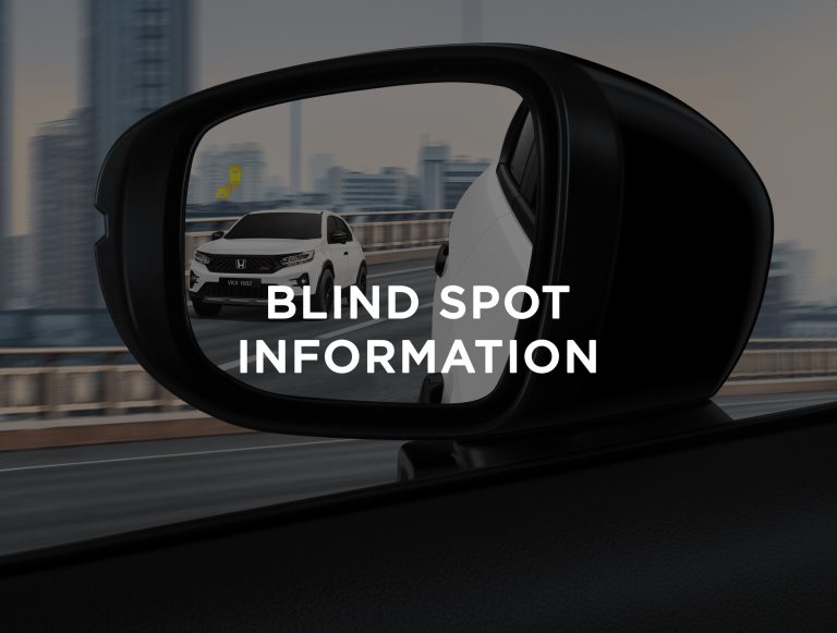 DETECTS VEHICLES IN YOUR BLIND SPOT FOR ADDED AWARENESS