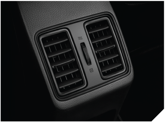 Rear Air Conditioning Ventilation